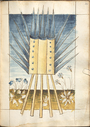 Conrad Kyeser, Bellifortis (1460), f.101r